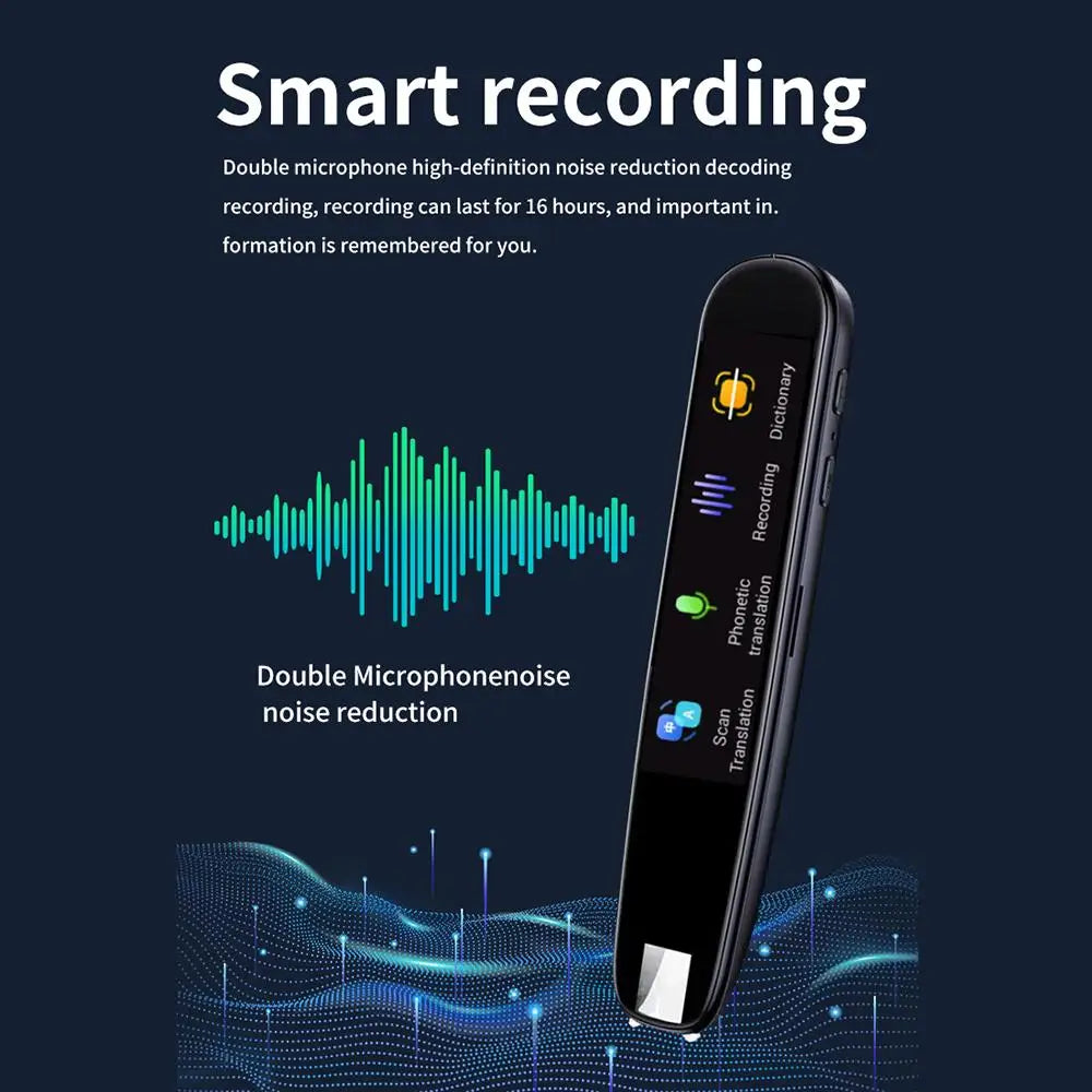 Intelligent Scanning Point Reading Translator Pen