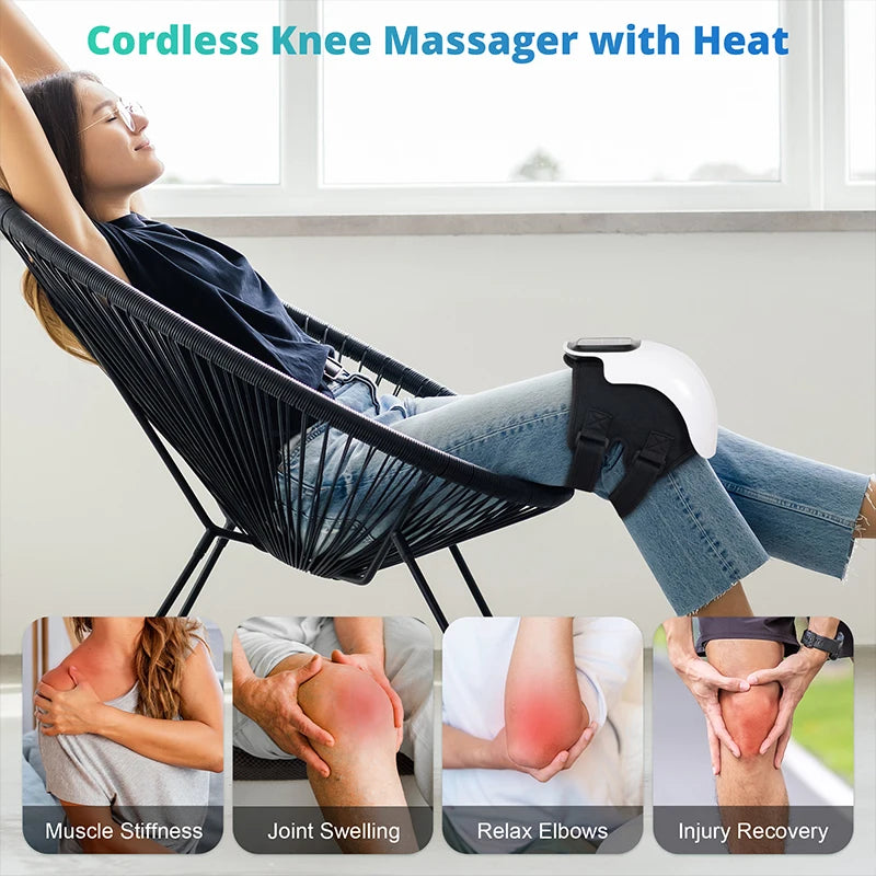 Knee Pad Wireless Heated Knee Massager