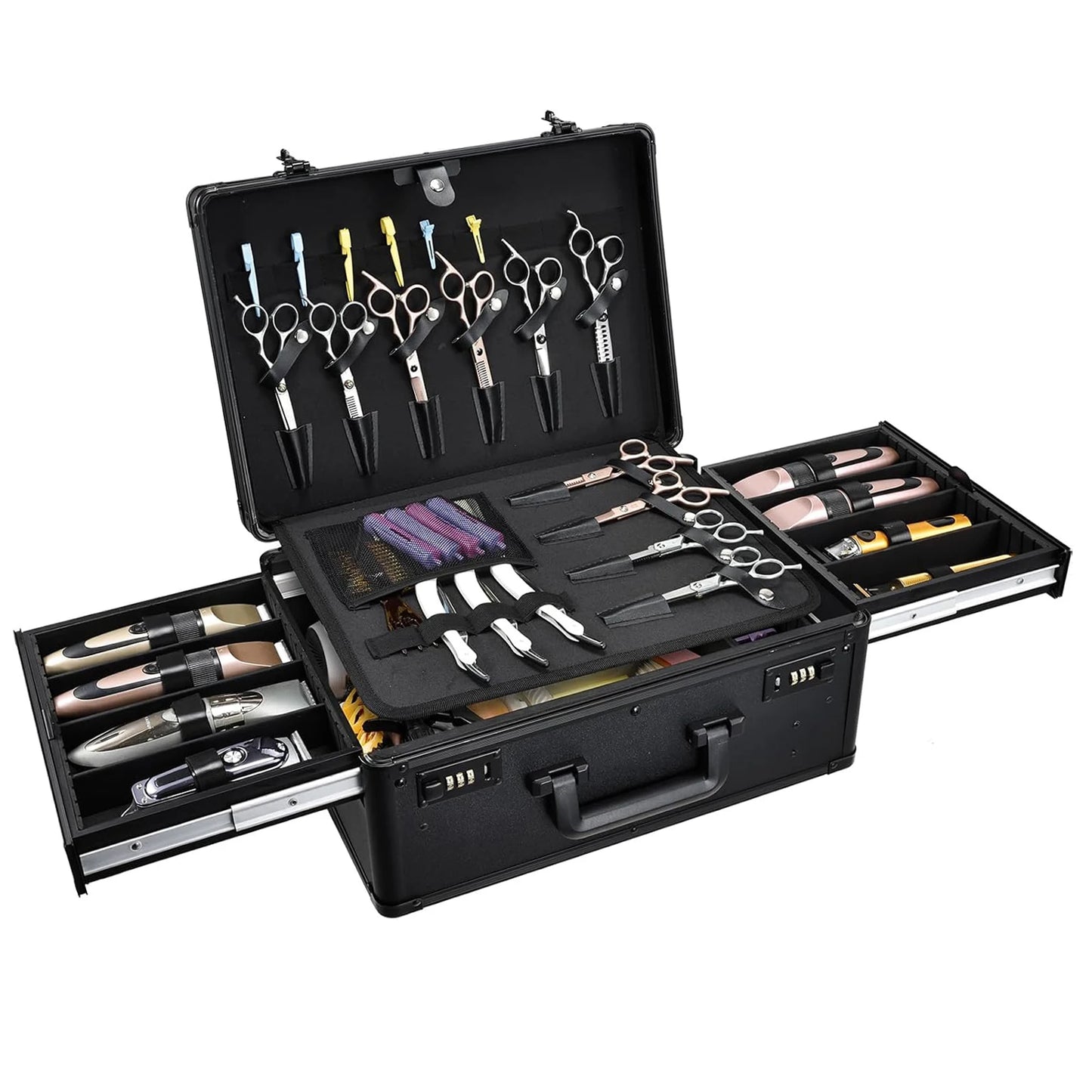 Barber Case with Sliding Tray