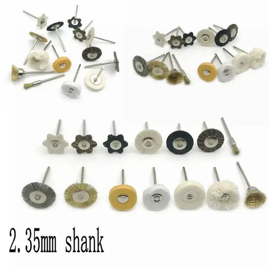 Jewelry polishing brush technician tool