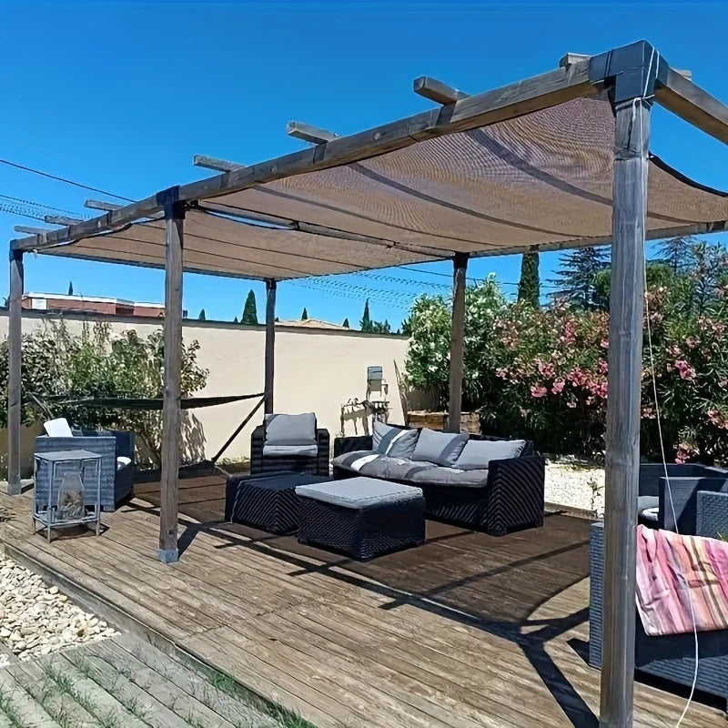 Brown Sunshade Cloth - Professional Sun Protection Design