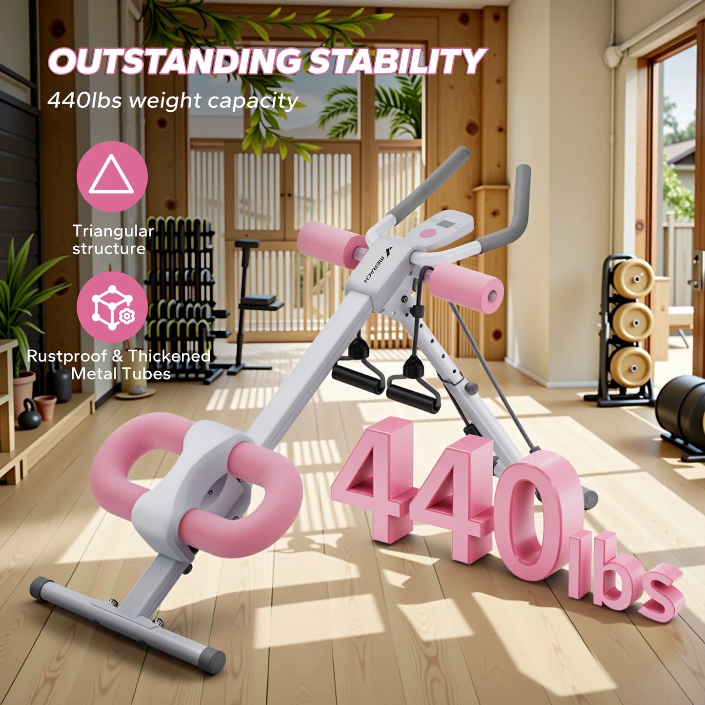 Ab Machine Adjustable Trainer
