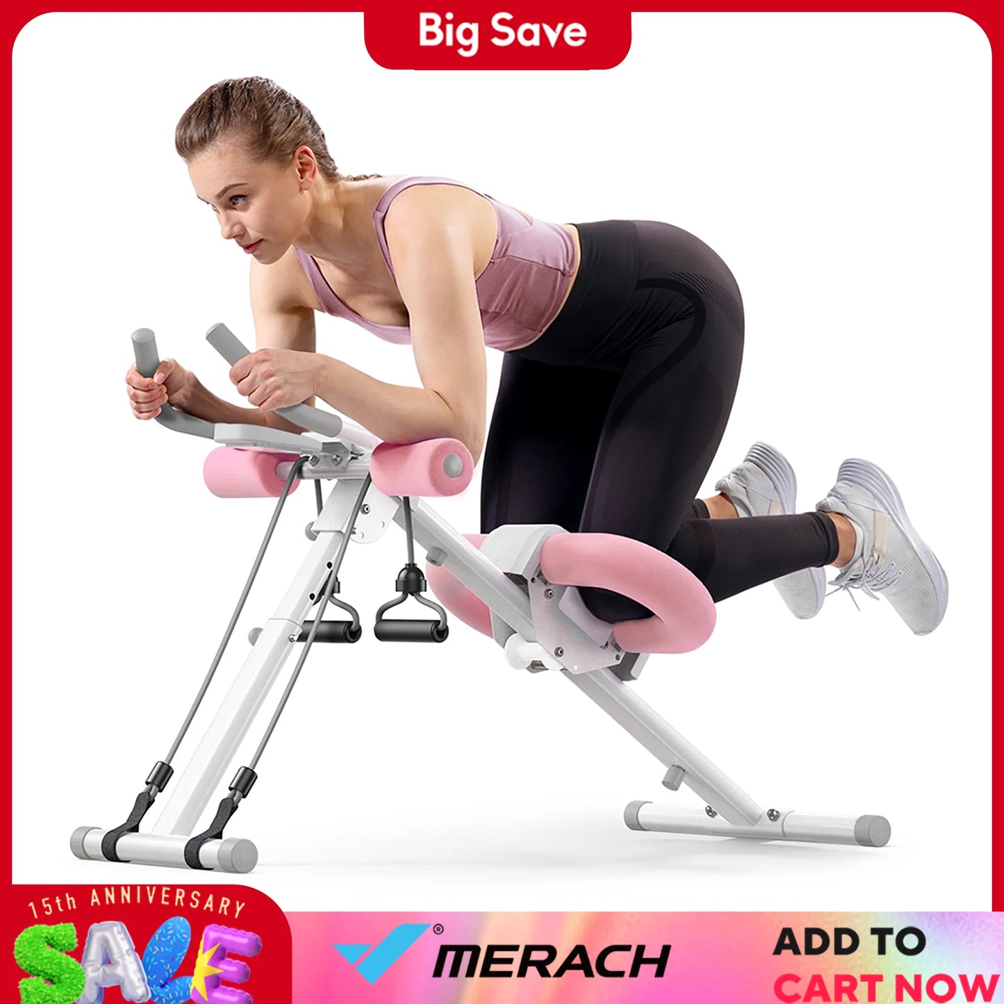 Ab Machine Adjustable Trainer