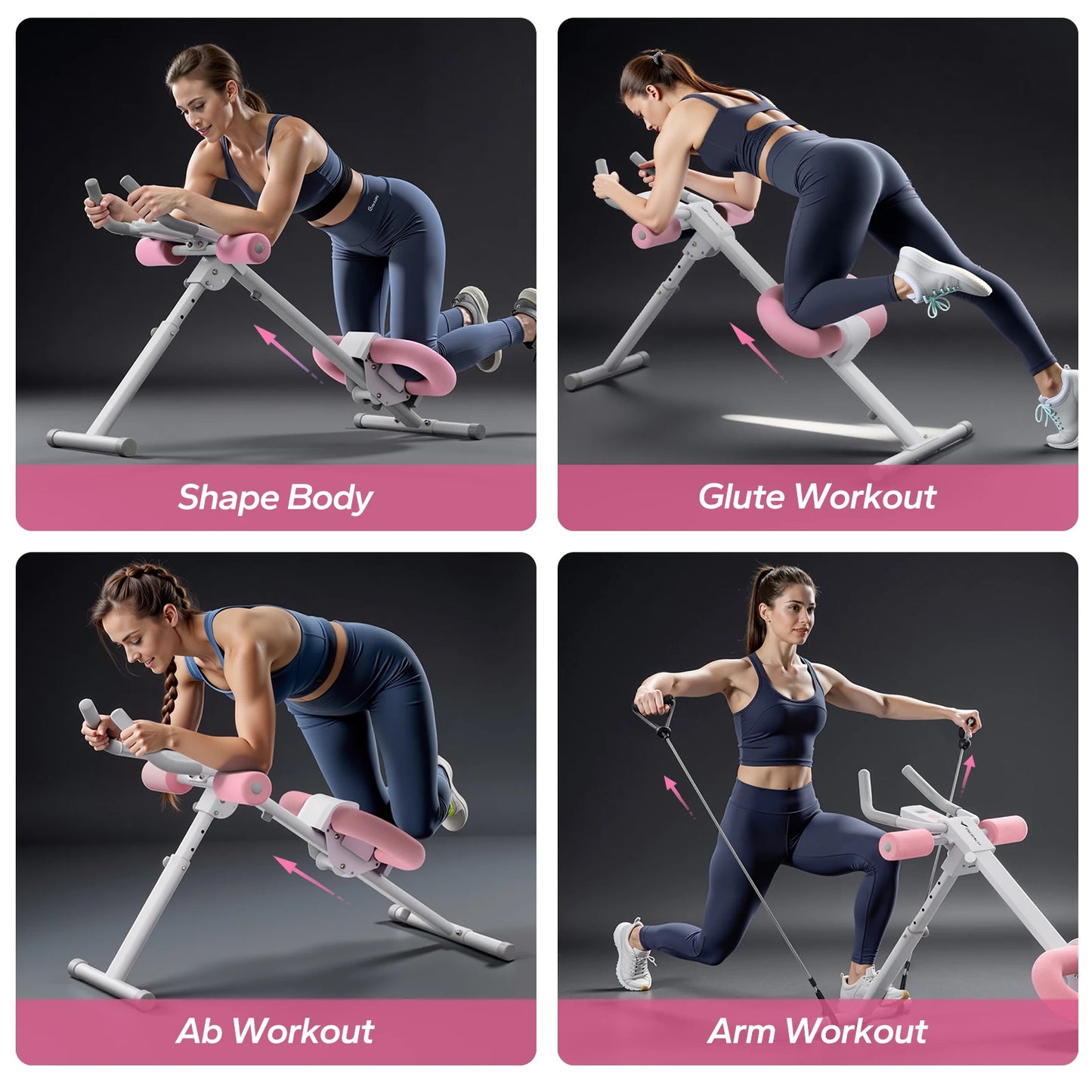 Ab Machine Adjustable Trainer