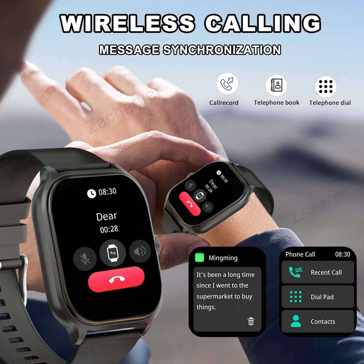 Smart watch, multi-Sport mode