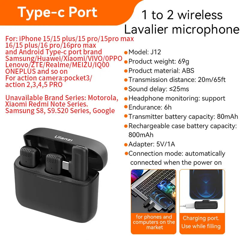 Audio Video Recording Mini Mic